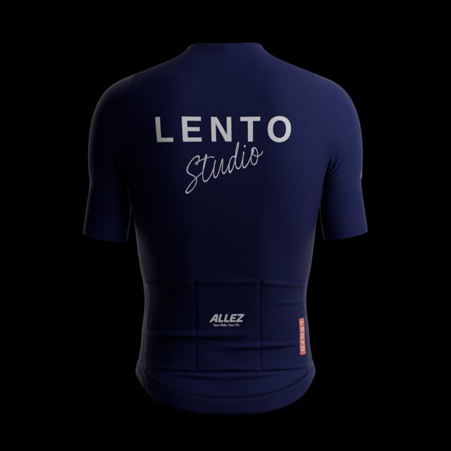LENTO Women's Cycling Jersey – Blue