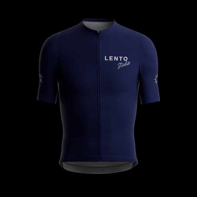 LENTO Women's Cycling Jersey – Blue